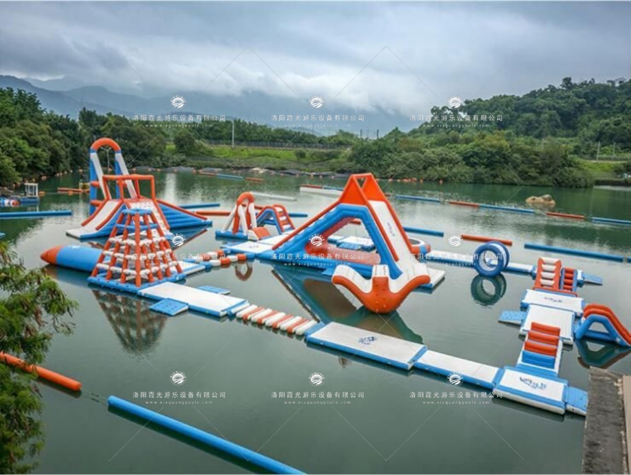 望江水上闯关乐园